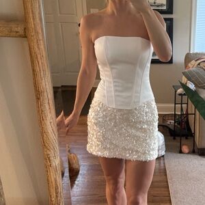 Zara Sequin Mini Skirt 2488/004/712